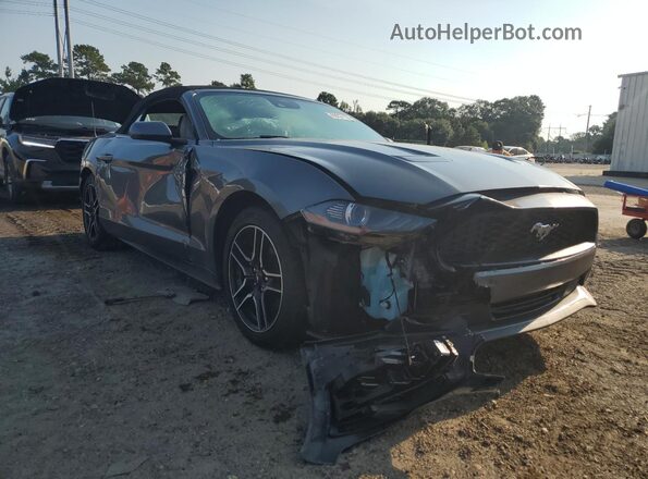 1FATP8UH1N5103466 2022 FORD MUSTANG Gray Передня права чверть
