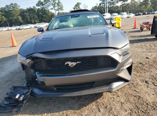 1FATP8UH1N5103466 2022 FORD MUSTANG Gray Вид спереду