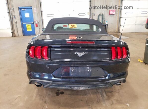 1FATP8UH4L5113325 2020 FORD MUSTANG Black უკანა ხედი