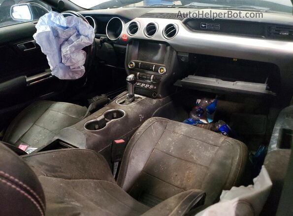 1FATP8UH4L5113325 2020 FORD MUSTANG Black წინა პანელის ხედი