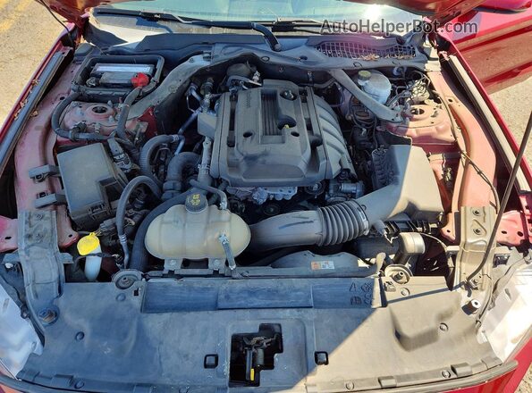 1FATP8UH5J5121625 2018 FORD MUSTANG Red Rear interior view