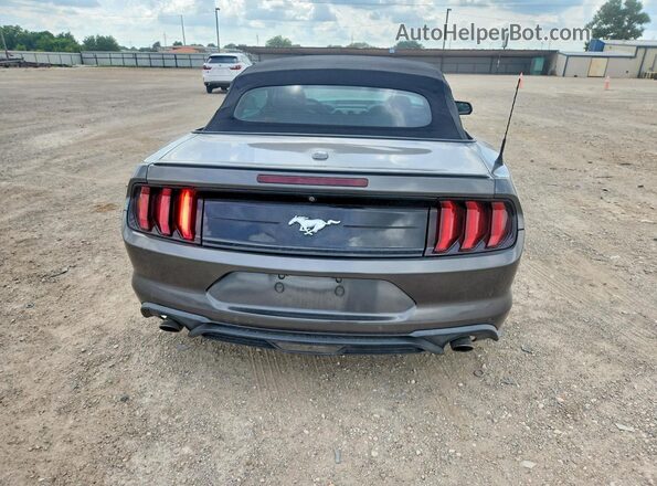 1FATP8UH5L5112989 2020 FORD MUSTANG Угольный Вид сзади