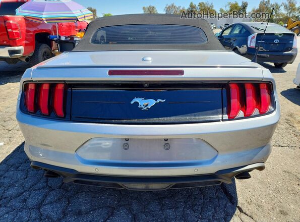 1FATP8UH6L5136606 2020 FORD MUSTANG Silver Հետևի տեսք