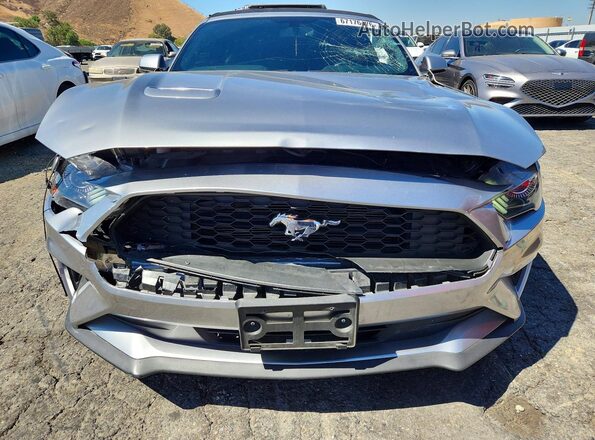 1FATP8UH6L5136606 2020 FORD MUSTANG Silver Դիմացի տեսք
