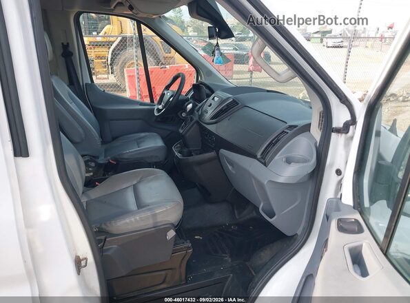 1FBAX2CM2HKA07188 2017 FORD TRANSIT-350 White წინა სალონის ხედი