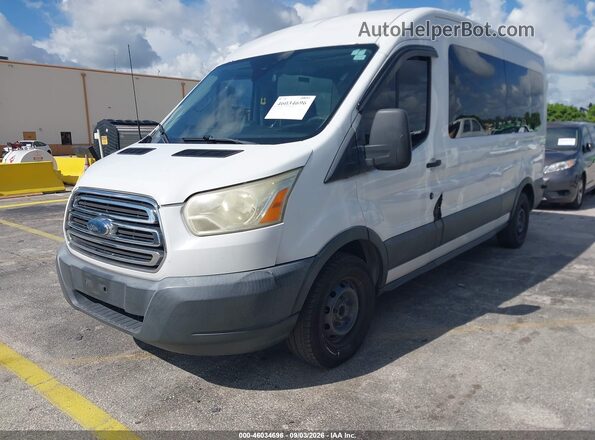 1FBAX2CM4GKA74325 2016 FORD TRANSIT-350 Белый Передняя левая четверть
