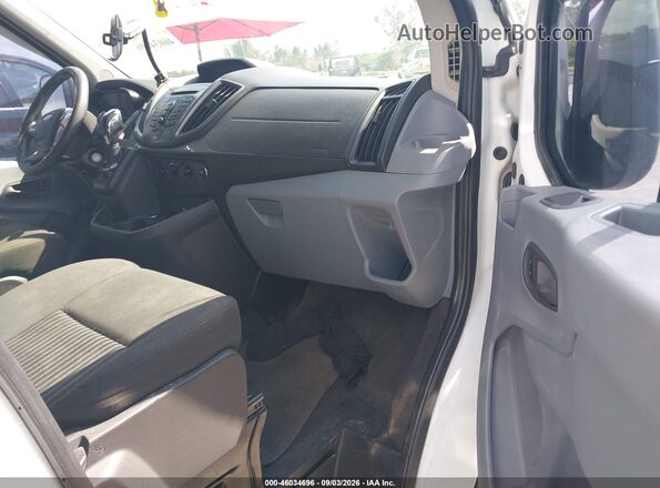 1FBAX2CM4GKA74325 2016 FORD TRANSIT-350 Белый Вид салона спереди