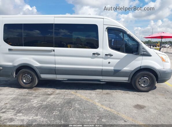 1FBAX2CM4GKA74325 2016 FORD TRANSIT-350 Белый Вид спереди