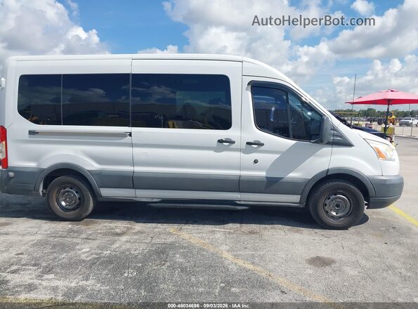 1FBAX2CM4GKA74325 2016 FORD TRANSIT-350 Белый Вид задней части салона