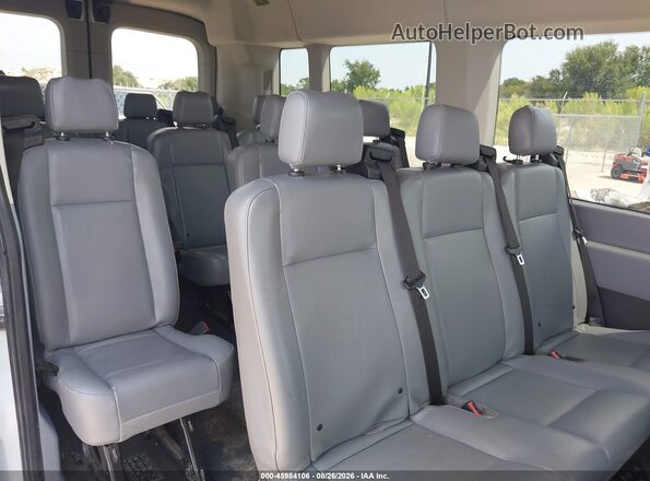 1FBAX2CM9JKB18827 2018 FORD TRANSIT-350 White Vista de la etiqueta del VIN