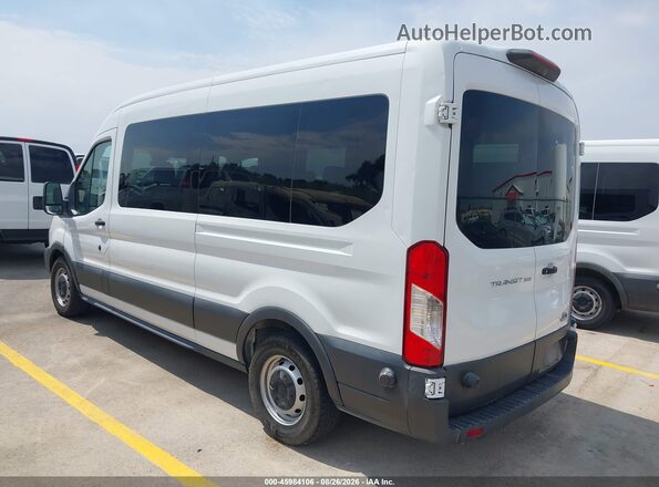 1FBAX2CM9JKB18827 2018 FORD TRANSIT-350 White Trasero izquierdo