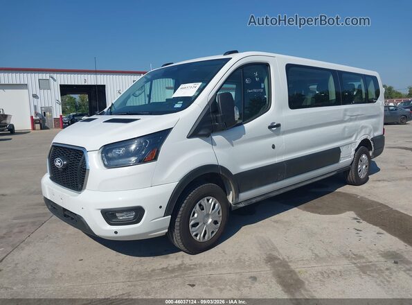 1FBAX2Y84TKA88702 2026 FORD TRANSIT-350 White წინა მარცხენა ხედი სამი მეოთხედიდან