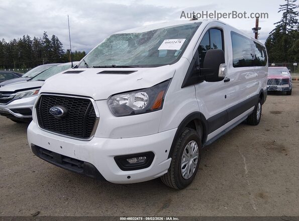 1FBAX2Y86SKA50158 2025 FORD TRANSIT-350 Белый Передняя левая четверть