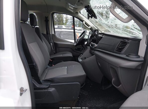 1FBAX2Y86SKA50158 2025 FORD TRANSIT-350 Белый Вид салона спереди