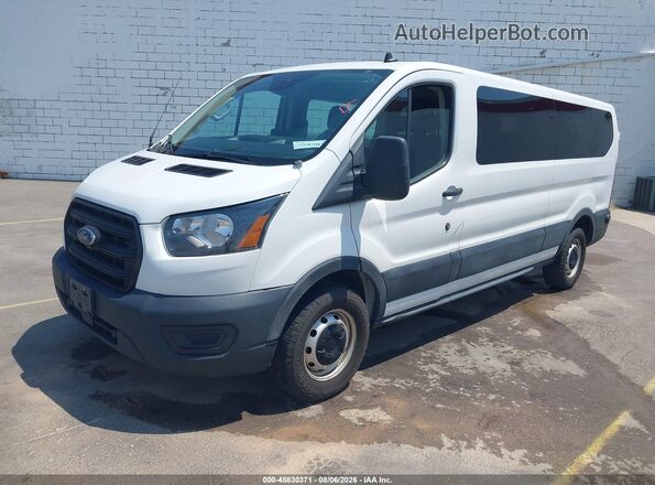 1FBAX2Y87LKB23362 2020 FORD TRANSIT-350 Белый Передняя левая четверть