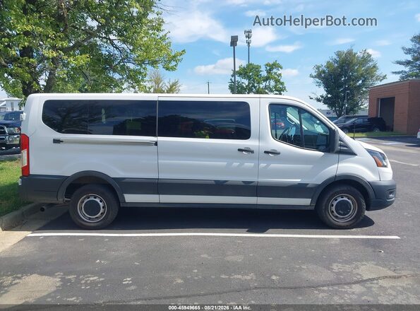 1FBAX2Y87NKA14516 2022 FORD TRANSIT-350 White Widok zestawu wskaźników