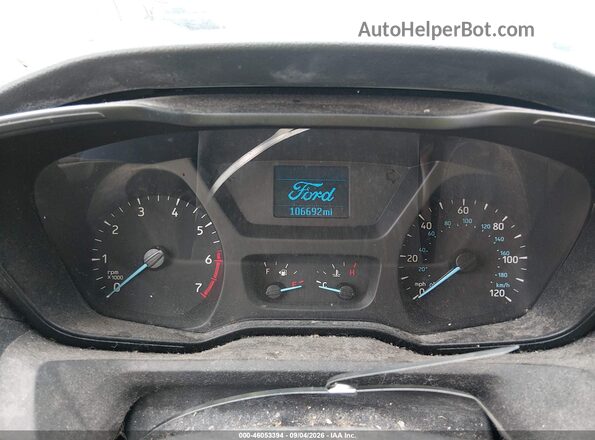 1FBZX2YG7JKA72890 2018 FORD TRANSIT-350 White Rear seats view