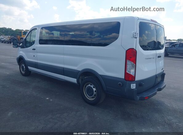 1FBZX2YM6JKB52736 2018 FORD TRANSIT-350 White Հետևի ձախ