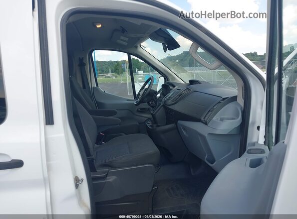 1FBZX2YM6JKB52736 2018 FORD TRANSIT-350 White Սալոնի դիմացի տեսք