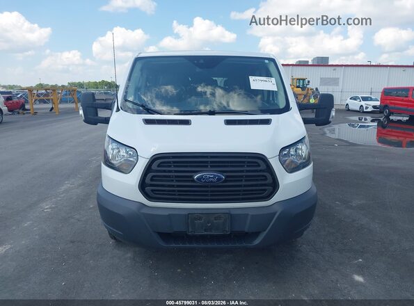 1FBZX2YM6JKB52736 2018 FORD TRANSIT-350 White Սարքավորումների վահանակի տեսք