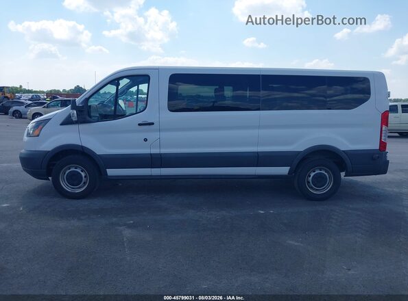 1FBZX2YM6JKB52736 2018 FORD TRANSIT-350 White Սալոնի 360 աստիճան տեսք