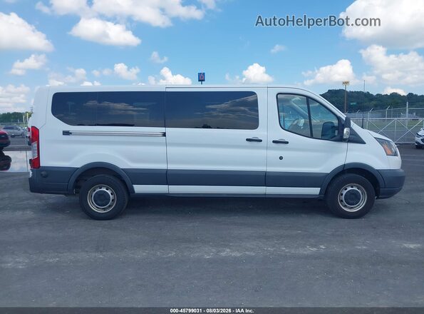 1FBZX2YM6JKB52736 2018 FORD TRANSIT-350 White Սալոնի հետևի տեսք