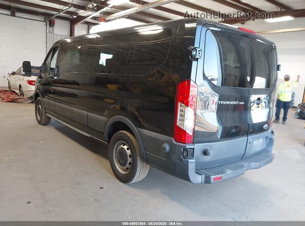1FBZX2YM7JKA75536 2018 FORD TRANSIT-350 Black Trasero izquierdo