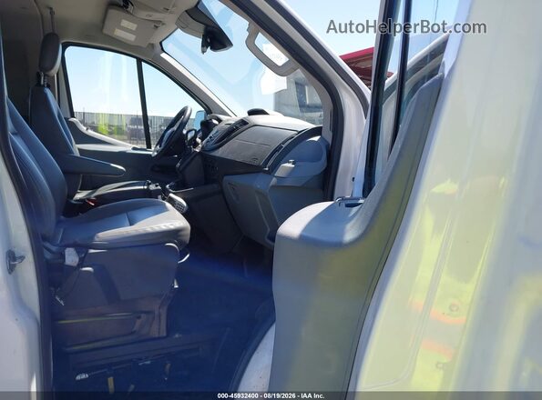 1FBZX2YM8JKB42659 2018 FORD TRANSIT-350 Белый Вид салона спереди