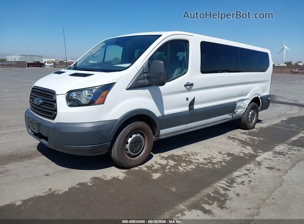 1FBZX2YM8JKB42659 2018 FORD TRANSIT-350 Белый Передняя левая четверть