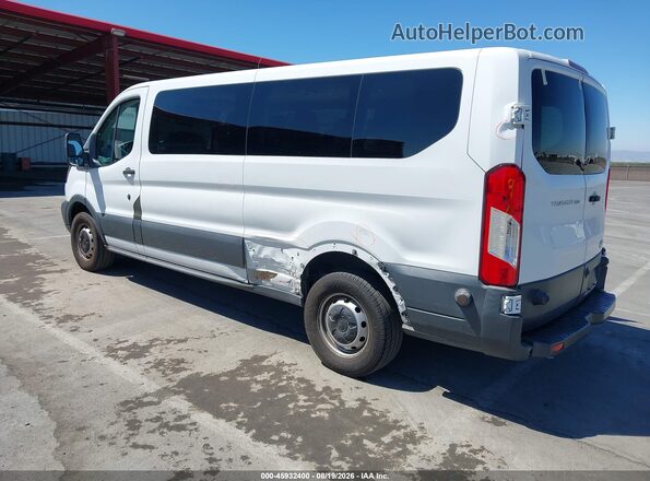 1FBZX2YM8JKB42659 2018 FORD TRANSIT-350 Белый Задняя левая четверть