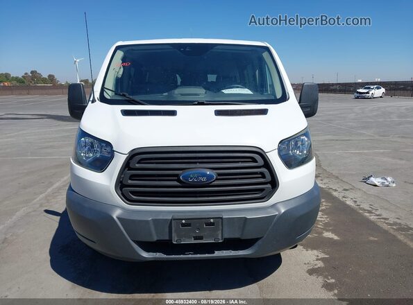 1FBZX2YM8JKB42659 2018 FORD TRANSIT-350 Белый Вид щитка приборов