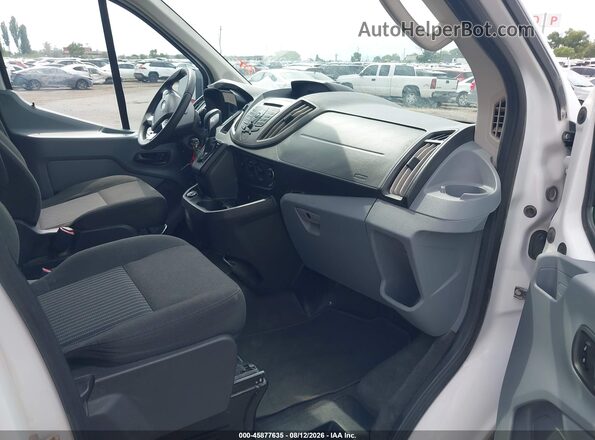 1FBZX2ZM0JKB42816 2018 FORD TRANSIT-350 White Front interior view