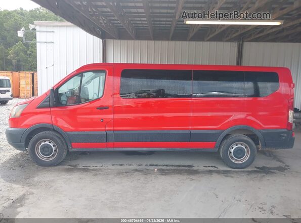 1FBZX2ZM1GKB19117 2016 FORD TRANSIT-350 Red Սալոնի 360 աստիճան տեսք