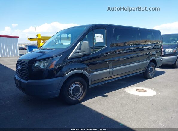 1FBZX2ZM1JKA75546 2018 FORD TRANSIT-350 Black Przód lewy