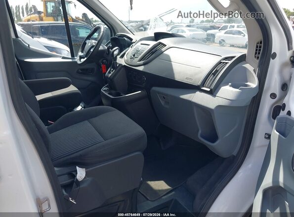 1FBZX2ZM1JKB36068 2018 FORD TRANSIT-350 White Front interior view