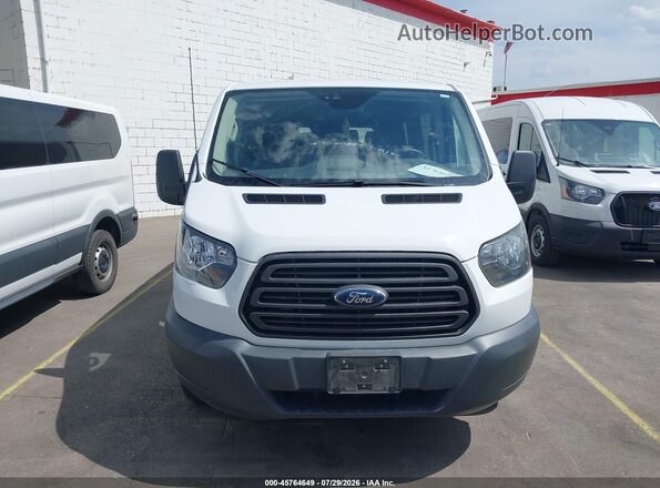 1FBZX2ZM1JKB36068 2018 FORD TRANSIT-350 White Instrument cluster view