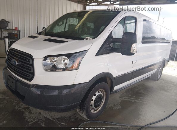 1FBZX2ZM2JKB43031 2018 FORD TRANSIT-350 Белый Передняя левая четверть