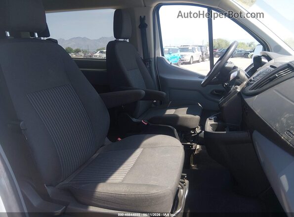 1FBZX2ZM3JKB18848 2018 FORD TRANSIT-350 Белый Вид салона спереди