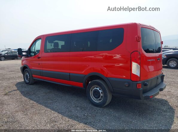 1FBZX2ZM3JKB53003 2018 FORD TRANSIT-350 Red Հետևի ձախ