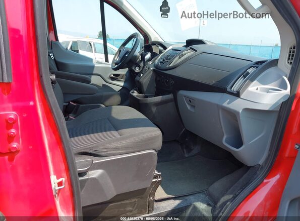 1FBZX2ZM3JKB53003 2018 FORD TRANSIT-350 Red Սալոնի դիմացի տեսք
