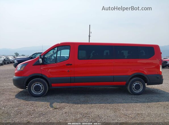 1FBZX2ZM3JKB53003 2018 FORD TRANSIT-350 Red Սալոնի 360 աստիճան տեսք