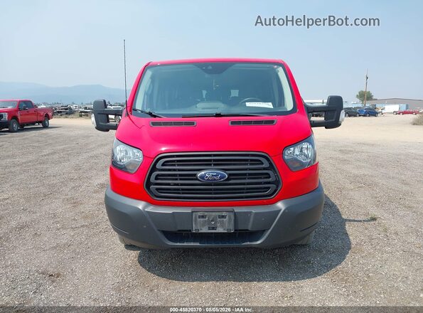 1FBZX2ZM3JKB53003 2018 FORD TRANSIT-350 Red Սարքավորումների վահանակի տեսք