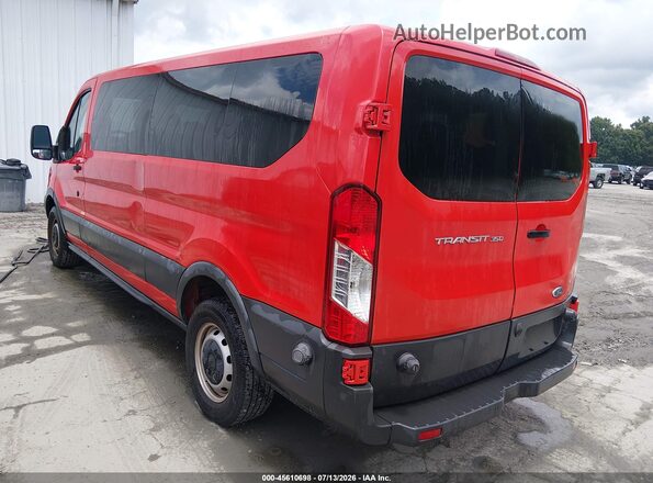 1FBZX2ZM4GKB19032 2016 FORD TRANSIT-350 Красный Задняя левая четверть