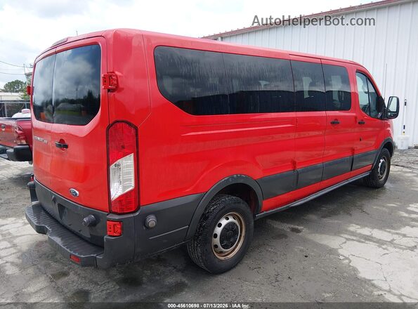 1FBZX2ZM4GKB19032 2016 FORD TRANSIT-350 Красный Задняя правая четверть