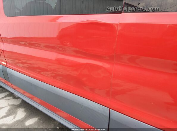 1FBZX2ZM4GKB19032 2016 FORD TRANSIT-350 Красный Вид спереди