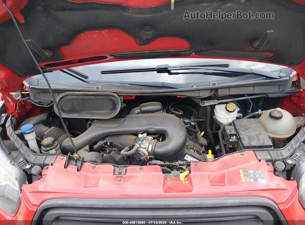 1FBZX2ZM4GKB19032 2016 FORD TRANSIT-350 Красный Вид сзади