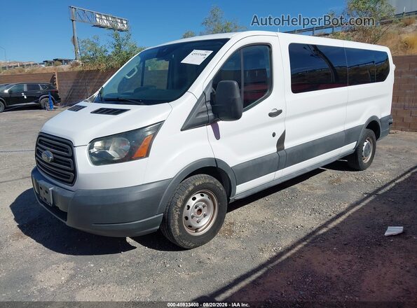 1FBZX2ZM4GKB39071 2016 FORD TRANSIT-350 White Vista tres cuartos delantera izquierda