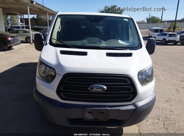1FBZX2ZM4JKA99856 2018 FORD TRANSIT-350 White Widok z przodu
