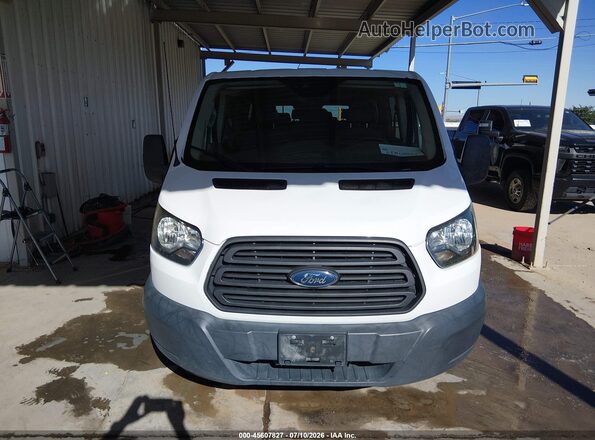 1FBZX2ZM4JKA99856 2018 FORD TRANSIT-350 White Widok zestawu wskaźników