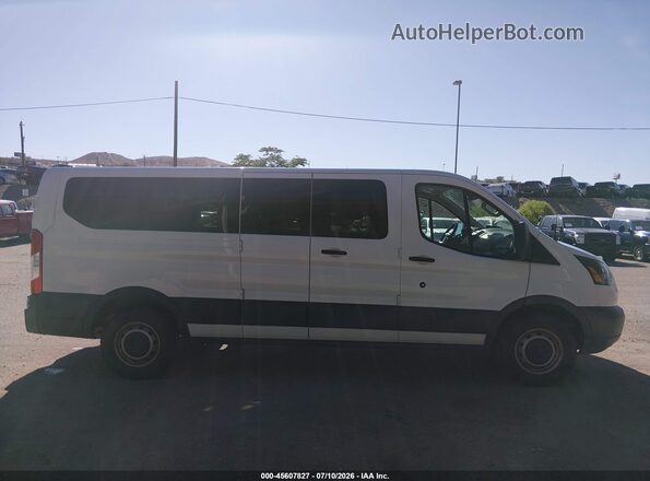 1FBZX2ZM4JKA99856 2018 FORD TRANSIT-350 White Widok wnętrza z tyłu